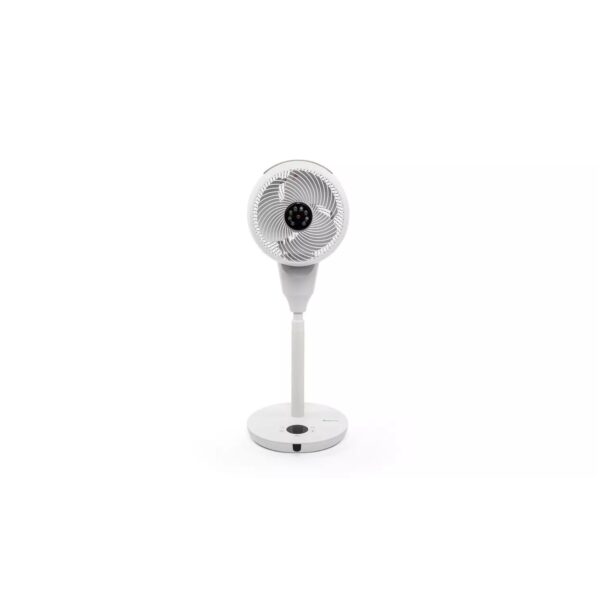 Meaco White Pedestal Fan - 12 Inch